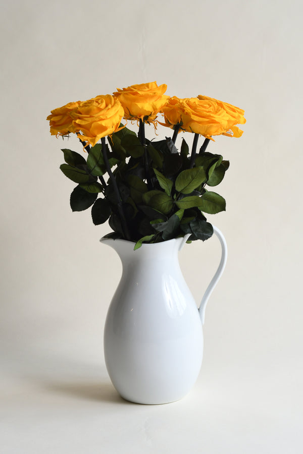 PREMIUM BRIGHT YELLOW STEM ROSE